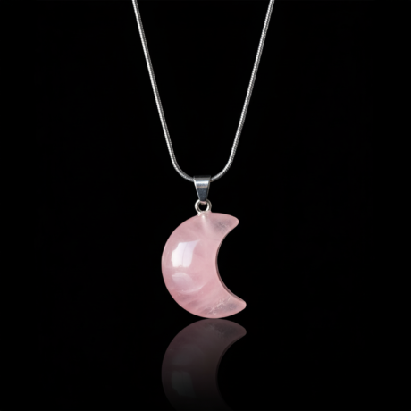 Pembe Kuvars Kolye Troya