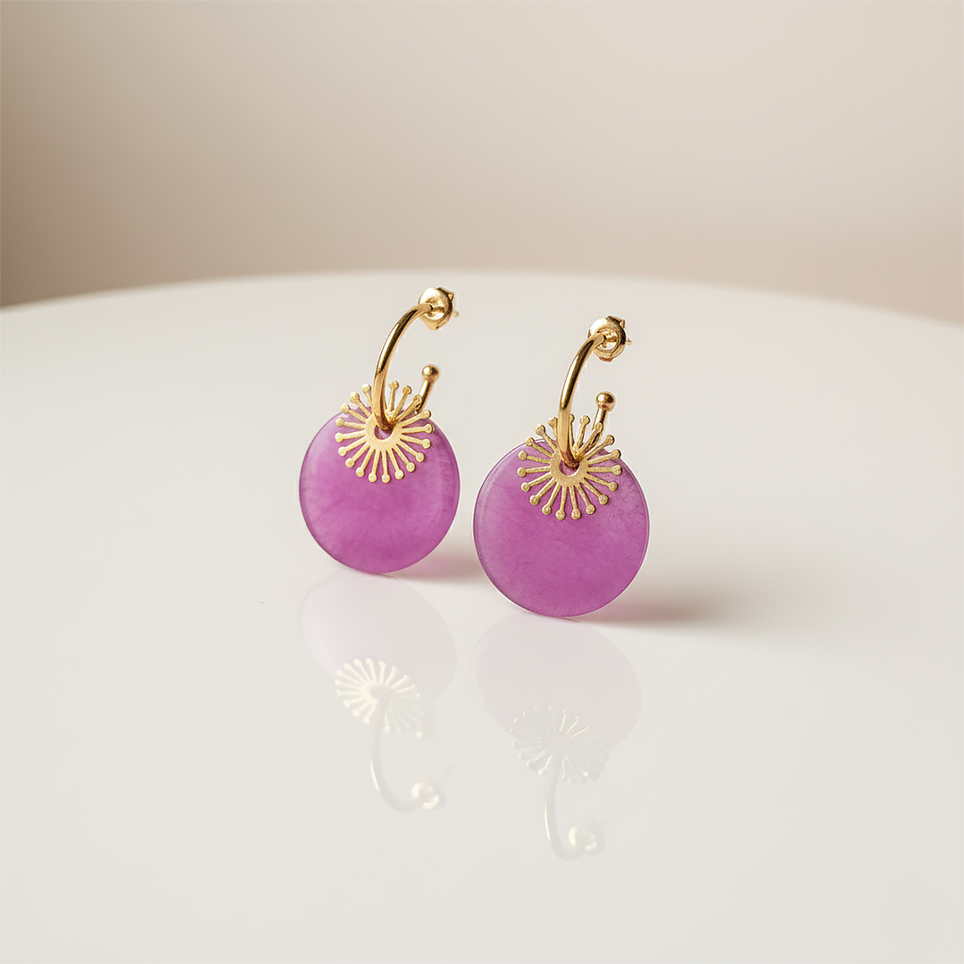 Ametist Küpe Artemis