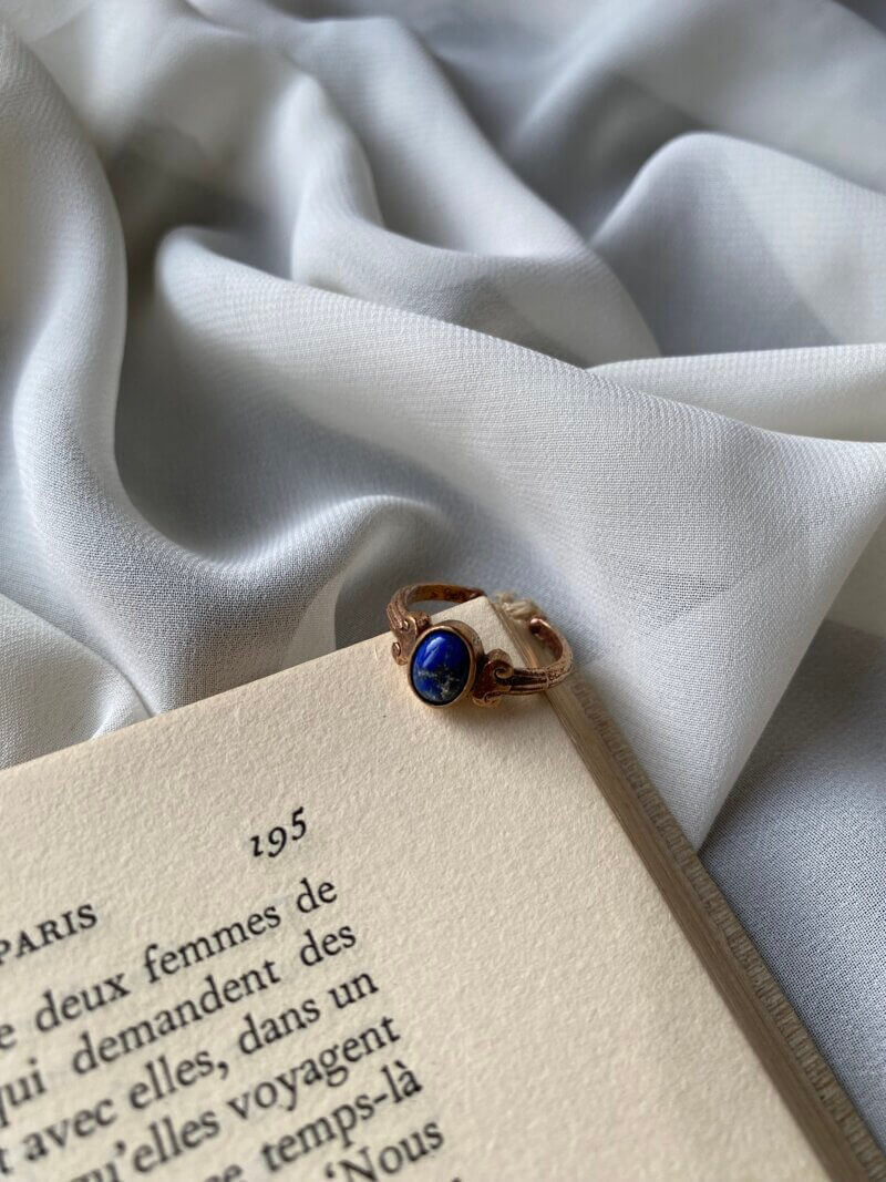 Lapis Lazuli Yüzük Mini Seri